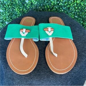 F8 Frances Valentine‎ Green Sandals